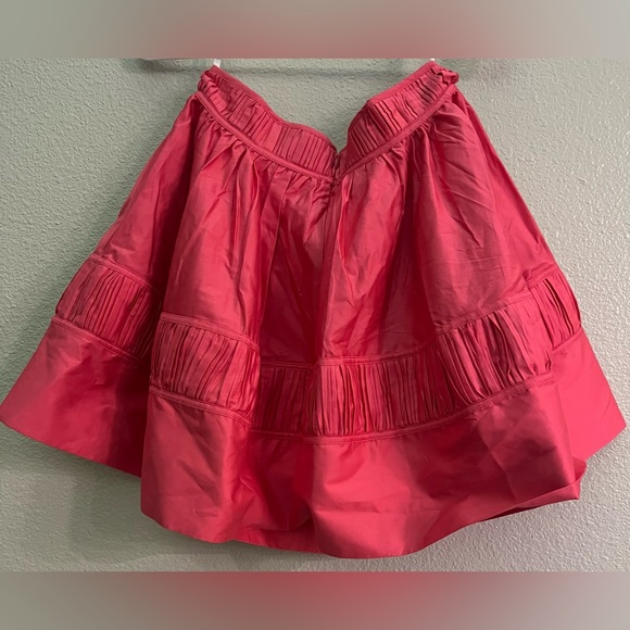 Aje Calder ruched-panel miniskirt size 8=US 4 - Picture 9 of 9